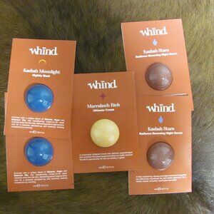 WHIND TRAVEL SIZE CREAMS & MASKS NIP
